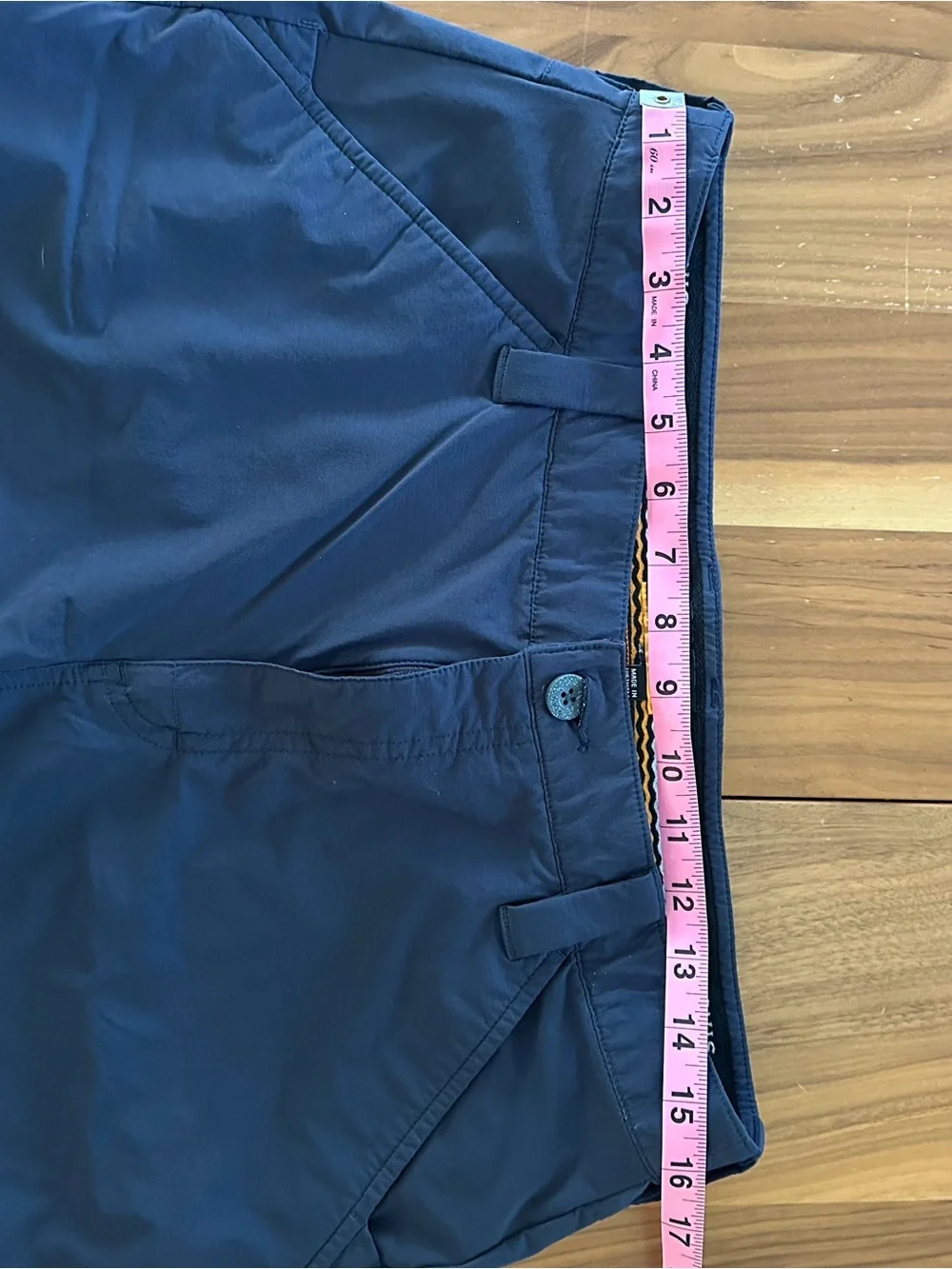 Orvis Men's Navy Blue Performance Shorts
